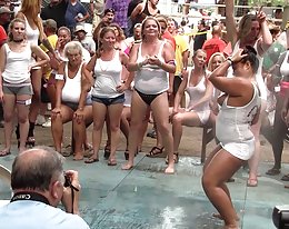 Amateur wet T-shirt Contest - Ponderosa 2013