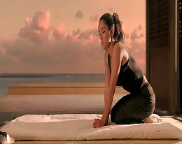 Salma Hayek - nach dem Sonnenuntergang