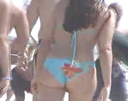 Strand Voyeur video - Ärsche und Titten