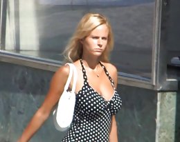 Candid – busty hüpfenden Titten Vol 3